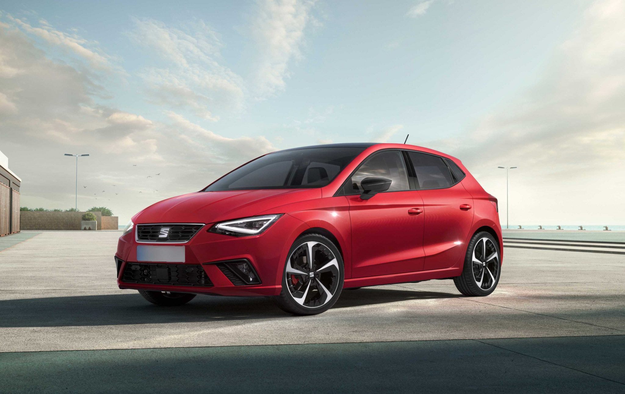 seat ibiza vista frontal